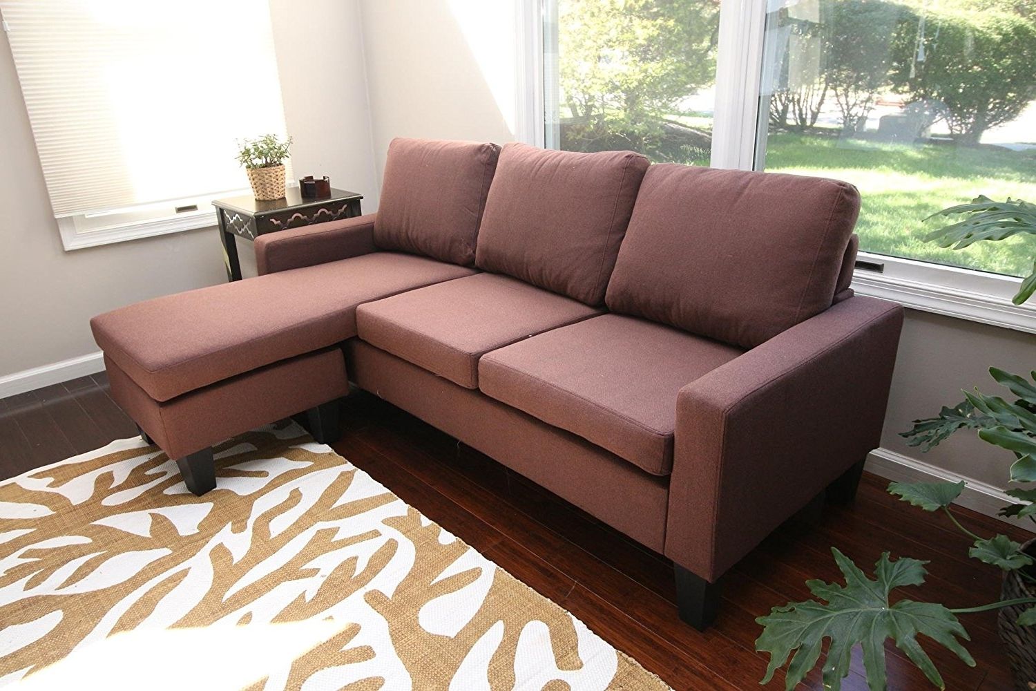 Image Gallery Of 110X110 Sectional Sofas View 1 Of 20 Photos